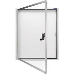 magnetoplan vitrína 1214200 Použití pro formát papíru: 9 x DIN A4 venkovní prostor 1214200 hliník bílá 1 ks