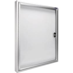 magnetoplan vitrína 1214200 Použití pro formát papíru: 9 x DIN A4 venkovní prostor 1214200 hliník bílá 1 ks