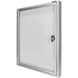 magnetoplan vitrína 1214200 Použití pro formát papíru: 9 x DIN A4 venkovní prostor 1214200 hliník bílá 1 ks
