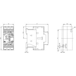 Siemens 3RT2026-2AP00 stykač 3 spínací kontakty 690 V/AC 1 ks