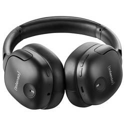 Intenso Over-Ear O400HA black 3740400 sluchátka uzavřená (Over Ear) Bluetooth® stereo černá Potlačení hluku složitelná Počítače