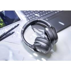 Intenso Over-Ear O400HA black 3740400 sluchátka uzavřená (Over Ear) Bluetooth® stereo černá Potlačení hluku složitelná Počítače
