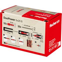Fischer 535458 DUOPOWER 5x25 S LD 2komponentní hmoždinka 25 mm 5 mm 50 ks