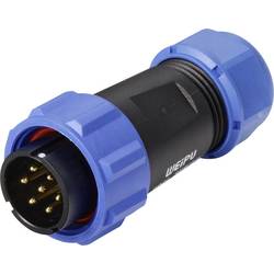 Weipu SP2110 / P 7 II kulatý faston, 1 ks