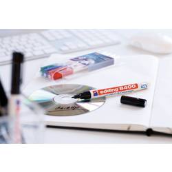 Edding EDDING - 8400 CD-Marker farbsortiert 0.5 - 1.0 mm 4 St. 4-8400-4-2 popisovač na CD/DVD černá, zelená, červená, modrá 0.5 mm, 1 mm