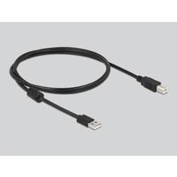 Delock 90550 skener 2D čárového kódu kabelové 2D, 1D LED černá, oranžová ruční skener vč. stojánku