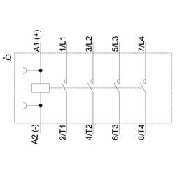 Siemens 3RT2316-2BB40 stykač 4 spínací kontakty 1 ks