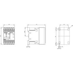 Siemens 3RT2316-2BB40 stykač 4 spínací kontakty 1 ks
