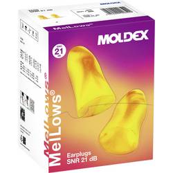 Moldex 760001 MelLows špunty do uší 21 dB pro jedno použití EN 352-2 200 pár