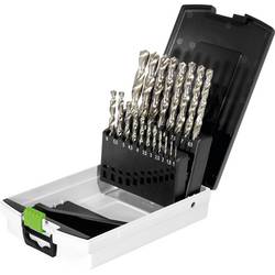 Festool 498981 HSS D 1-10 Sort/19 Sada vrták neželezné kovy, ocel 1 mm, 1.5 mm, 2 mm, 2.5 mm, 3 mm, 3.5 mm, 4 mm, 4.5 mm, 5 mm, 5.5 mm, 6 mm, 6.5 mm, 7 mm, 7.5