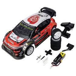 Amewi Hyper Go Citroen C3 WRC Rallye střídavý (Brushless) 1:7 RC model auta elektrický Rally 4WD (4x4) RtR 2,4 GHz vč. akumulátorů a nabíječky , se zvukovou