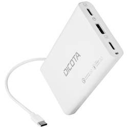 Dicota Desktop USB nabíječka, GaN, USB-C®, USB-C®, USB A, 65 W, bílá