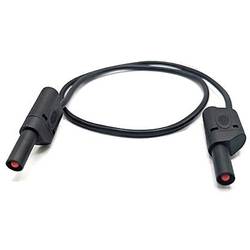 Mueller Electric 22.421-.50M-0 měřicí kabel banánková zástrčka 4 mm banánková zástrčka 4 mm 0.5 m černá 1 ks