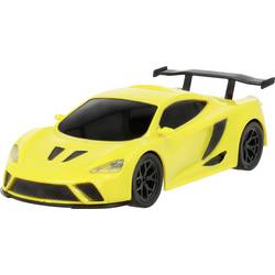 MODSTER MODSTER Mini Racer Thunder V1 Gelb 1/40 žlutá 1:40 RC model auta elektrický závodní auto, sportovní auto 4WD (4x4) RtR 2,4 GHz vč. akumulátorů a kabelu