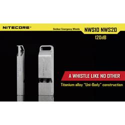 NiteCore signální píšťalka titan 120 dB NWS10