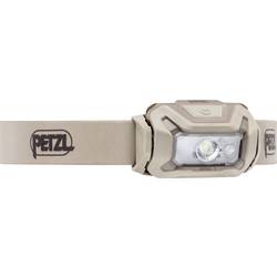 Petzl ARIA® 1 RGB Desert LED čelovka, na baterii, Li-Ion akumulátory nebo provoz na baterie, 350 lm, 110 h, E069BB02