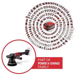 Einhell Professional CP-EP 18/125 Li BL-Solo 2093330 akumulátorová excentrická leštička 500 - 3800 ot./min 12.5 mm