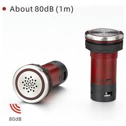 TRU COMPONENTS TC-14131040 signální siréna Hlučnost: 72 dB Napětí: 12 V/DC nepřerušovaný tón 1 ks