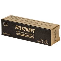 VOLTCRAFT akumulátor AA AA pájecí špička ve tvaru Z, odolné vůči vysokým proudům Ni-MH 1.2 V 2300 mAh 1 ks