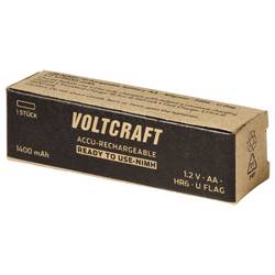 VOLTCRAFT akumulátor AA AA pájecí špička ve tvaru U, odolné vůči vysokým proudům Ni-MH 1.2 V 1400 mAh 1 ks