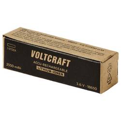 VOLTCRAFT speciální akumulátor 18650 Flat-Top Li-Ion 3.6 V 2550 mAh 1 ks