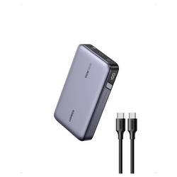 UGREEN 25188 powerbanka Li-Ion, 20000 mAh, USB-C®, USB, šedá