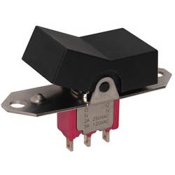 C & K Switches 7205J61ZGE12 Rocker Switch 7000 Series 120 V/AC, 28 V/DC 5 A 2x (zap)/vyp/(zap) 1 ks Bulk
