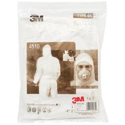 3M 4515W3XL Ochranný oděv 4515 vel. Oblečení: XXXL bílá