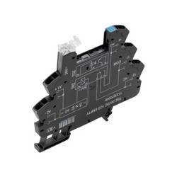 Weidmüller TRZ 230VUC 1CO EMPTY patice pro relé s ukazatelem, LED, Weidmüller řada TERMSERIES , (š x v x h) 6.4 x 90.5 x 88 mm, 10 ks