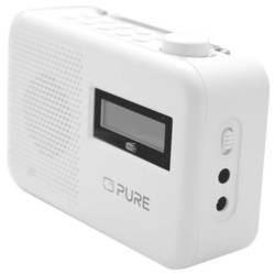 Pure Elan One2 Cotton White EU/UK/AU 252518 kapesní rádio, DAB+, FM, Bluetooth, DAB+, bílá