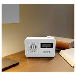 Pure Elan One2 Cotton White EU/UK/AU 252518 kapesní rádio, DAB+, FM, Bluetooth, DAB+, bílá