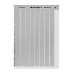 Weidmüller 1686390001 LM MT300 25,4X12,7 SI tiskárna pro popisovací systém Druh montáže: nalepení Potisknutelná plocha: 127 x 254 mm stříbrná Počet markerů: