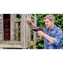 Einhell Power X-Change TE-CD 18/45 3X-Li +22 aku vrtací šroubovák, 18 V, 2 Ah vč. úhlového adaptéru , vč. nabíječky, akumulátor, 4513990