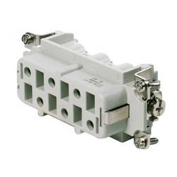 HDC insert, Female, 400 V, 35 A, No. of poles: 6, Screw connection, Size: 6 HDC-HSB-6BS O.BSC Weidmüller Množství: 1 ks Vsádka