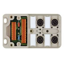 Weidmüller SAI-4-M 3P IDC UT 1760041000 pasivní box senzor/aktor rozdělovač M12 s kovovým závitem 2 ks Piece