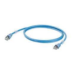 Weidmüller 1165900015 RJ45 síťové kabely, propojovací kabely CAT 6A S/FTP 1.50 m modrá UL certifikace 1 ks