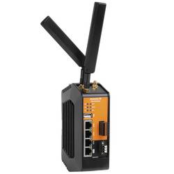Weidmüller IE-SR-4GT-LTE/4G-USEMEA-M router Integrovaný modem: LTE 10 / 100 / 1000 MBit/s