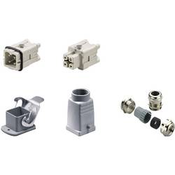 RockStar&reg; HDC kits-Heavy Duty Connectors, Kit, HA, Size: 1, Poles: 1, Screw connection, 250 V, 22 A, metric