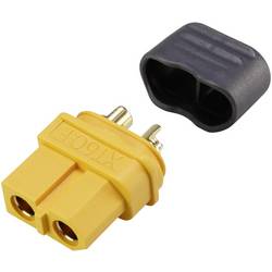 Reely RE-6702318 zástrčkový konektor k propojení akumulátoru a regulátoru RC modelu XT60 pozlacené 1 ks