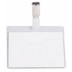 Durable 810619 štítek se jménem 8106 (š x v) 90 mm x 60 mm otočný klip 25 ks