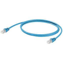 Weidmüller 2813820004 RJ45 síťové kabely, propojovací kabely CAT 5 SF/UTP 0.40 m modrá samozhášecí 1 ks