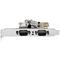 StarTech.com 2-Port PCI Express 2 porty sériová zásuvná karta RS232 PCIe x1