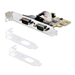 StarTech.com 2-Port PCI Express 2 porty sériová zásuvná karta RS232 PCIe x1