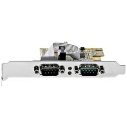 StarTech.com 2-Port PCI Express 2 porty sériová zásuvná karta RS232 PCIe x1