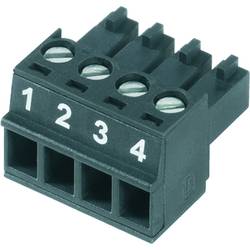 Weidmüller BC/SC zásuvkový konektor na kabel 4, rozteč 3.81 mm, 1792790000, 50 ks