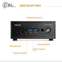 Asus mini PC (HTPC) PN42 Intel® N N200 16 GB RAM 1 TB SSD Intel UHD Graphics Win 11 Pro 91565