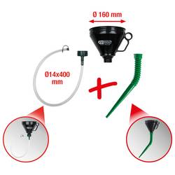 KS Tools 1509230 150.9230 sada trychtýřů 1 l 160 mm
