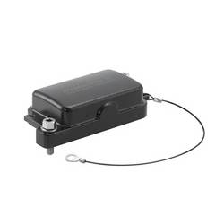 HDC enclosures, Size: 3, Protection degree: IP 68, Cover for lower part of housing, Screw plug, Standard HDC IP68 06B COVER Weidmüller Množství: 1 ks pouzdro
