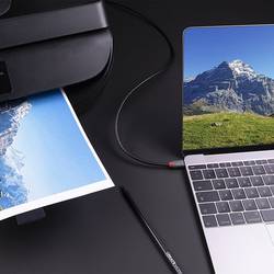 LINDY USB kabel USB 3.2 Gen1 USB-C ® zástrčka, USB-B zástrčka 2.00 m černá 36667