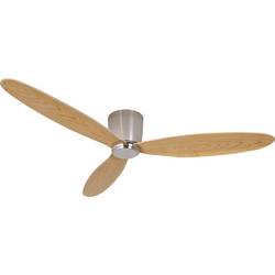Lucci AIR Radar stropní ventilátor 35 W (Ø x v) 132 cm x 19.5 cm chrom s dálkovým ovládáním